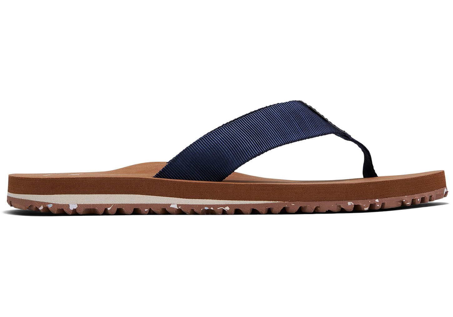 Toms Lagoon x Outerknown - Mens Flip Flops - Navy - NZ - 264879DFR